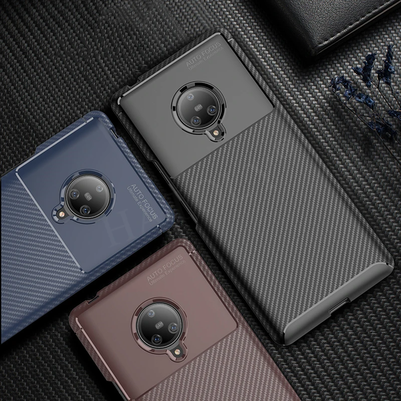 hatoly case for vivo nex 3s cover ultra thin soft tpu carbon fiber back cover for vivo nex 3s bumper case on bbk vivo nex 3 5g free global shipping