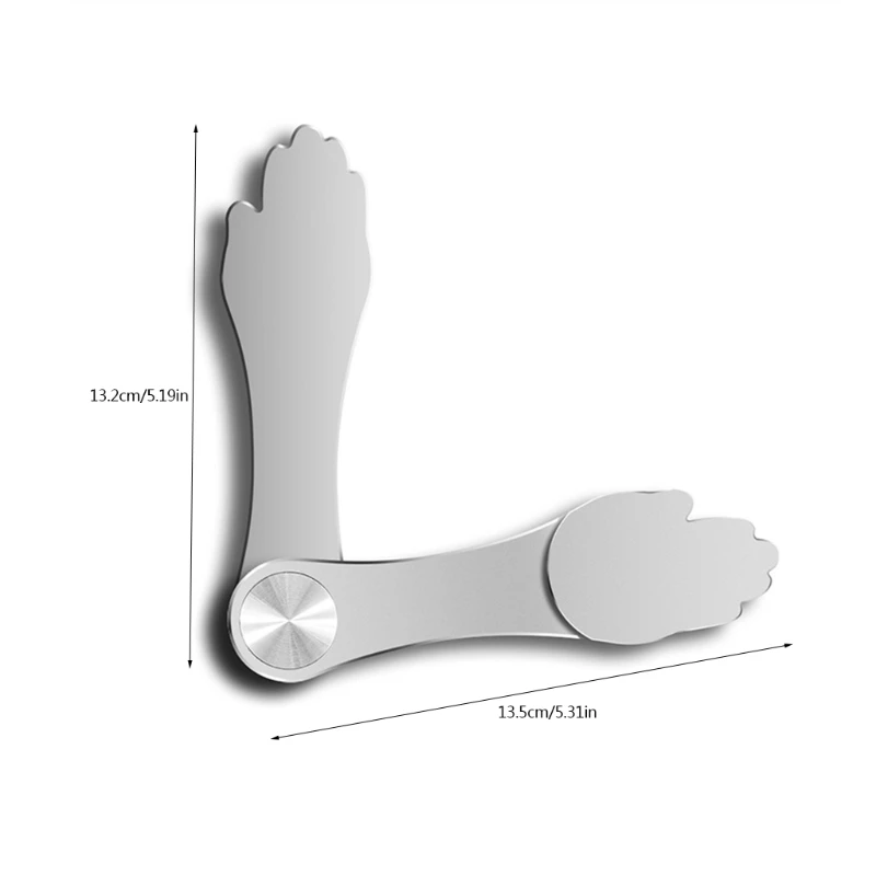 

27RA Creative Foldable Metal Paste Aluminum Magnetic Holder Laptop Extension Bracket