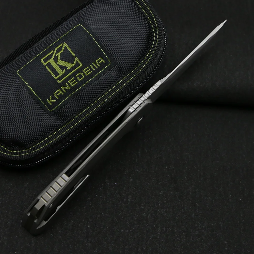 Hakkaido Flipper m390 лезвие титановая ручка складной нож для кемпинга охоты выживания