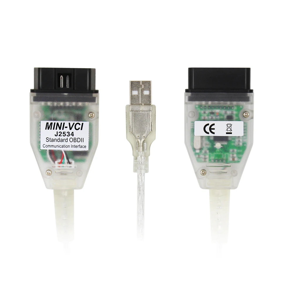 Мини vci V16.00.018 Techstream OBD2 сканер Интерфейс для TOYOTA FTDI FT232RQ MINI VCI J2534 OBDII