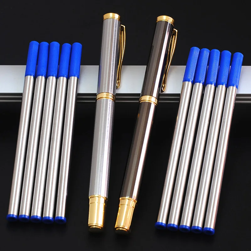 Ручка с черными чернилами 1 шт. 5 синие и черные чернила заправка роскошная