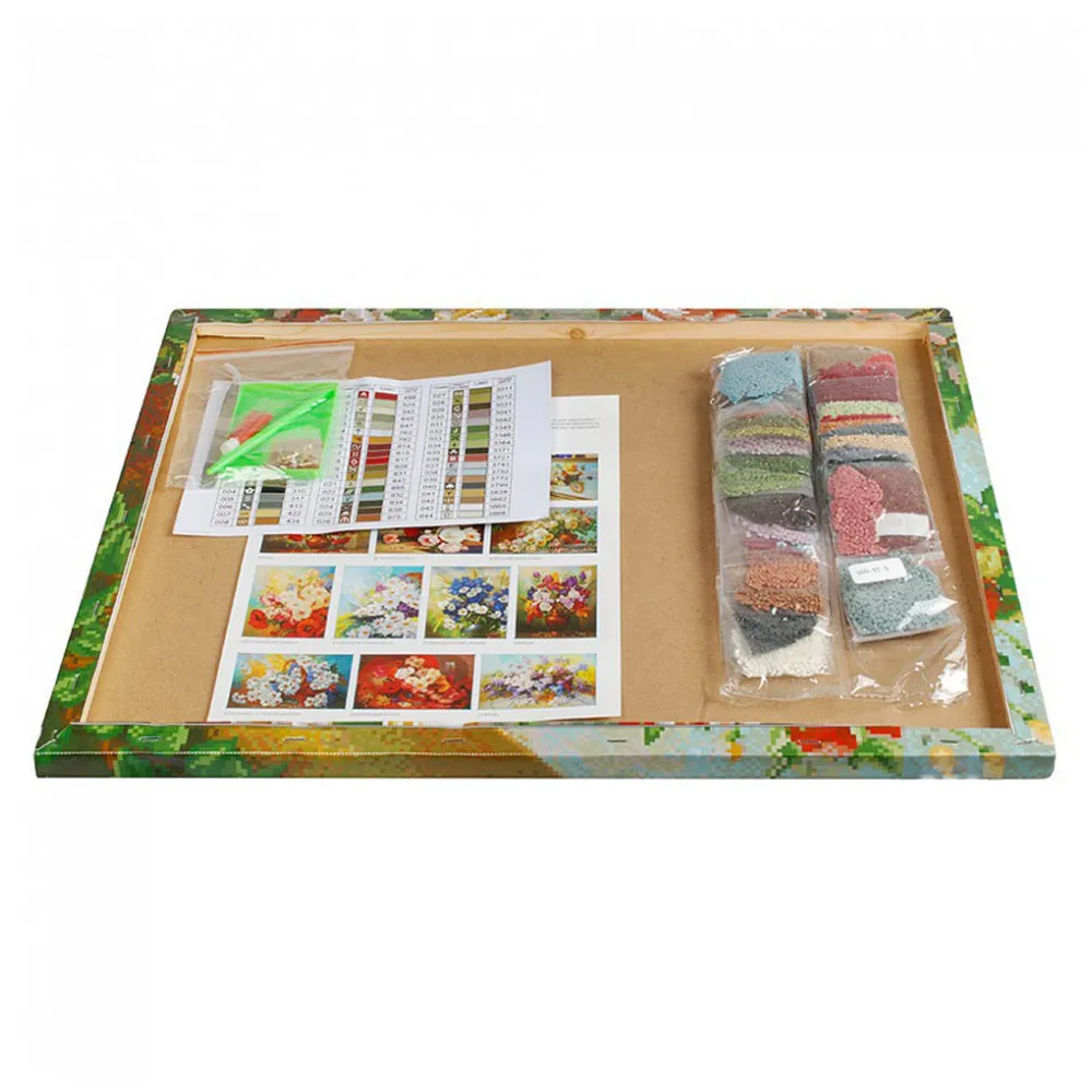 &quotЗа околицей&quot Алмазная мозаика на подрамнике 40*50. Белоснежка. 305 ST S|Пазлы| |