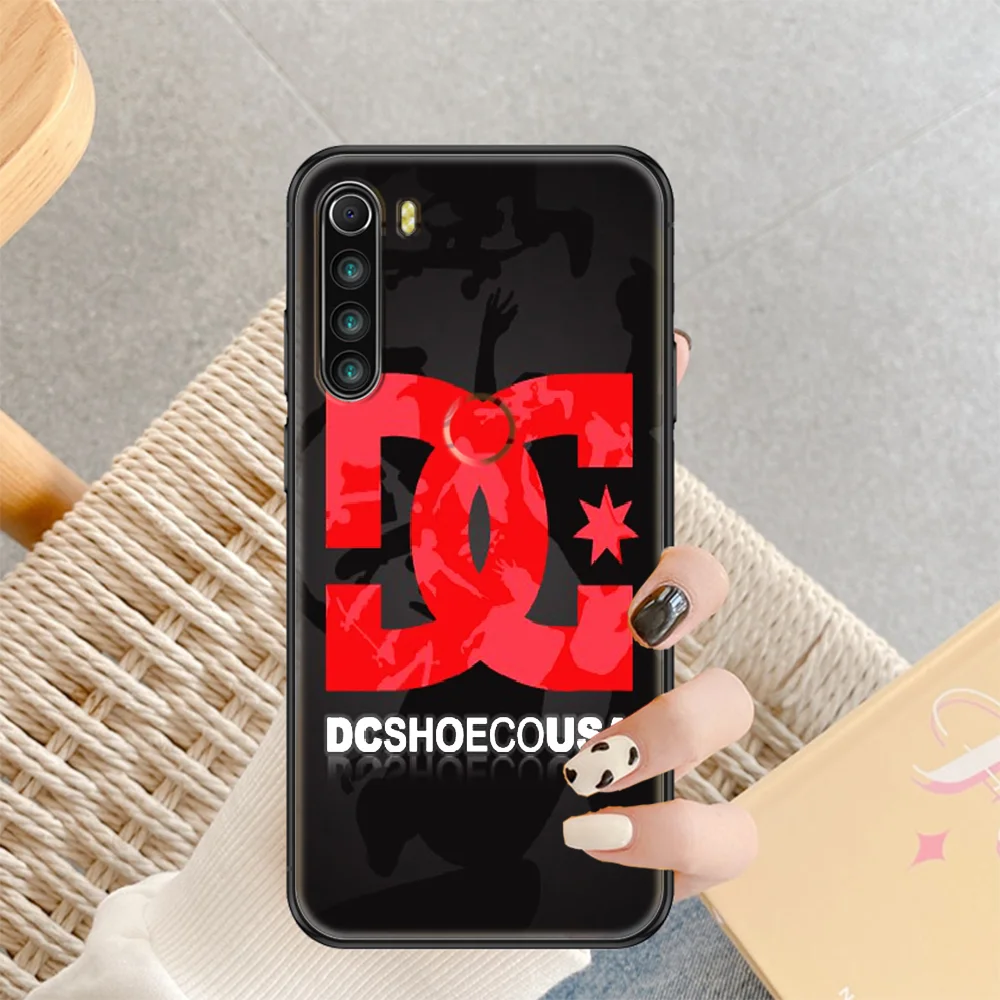 

fashion dcshoecousas Phone case For Xiaomi Redmi Note 7 7A 8 8T 9 9A 9S 10 K30 Pro Ultra black 3D cover luxury hoesjes pretty