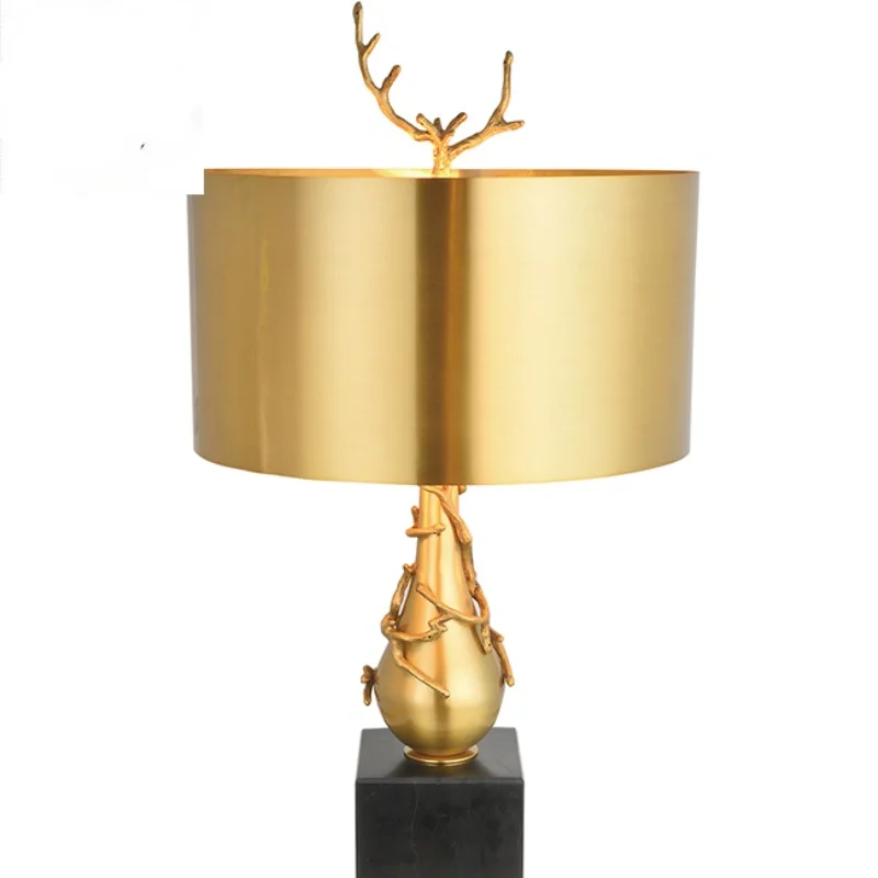 

Настольная лампа ручной работы на заказ, романтическая Простая Современная комнатная теплая лампа для дома, отеля, комнатная лампа для спал...