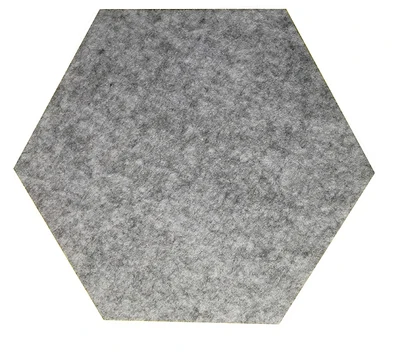 gray color Круглый акустические панели 10 шт./упак. акустические панели для обработки экологически чистый полиэстер Материал акустические стеновые панели - Цвет: gray color