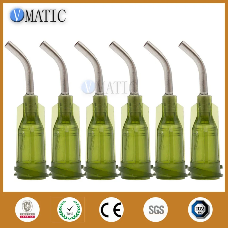 Бесплатная доставка 100 шт. 14 г оливковая трубка 0 5 дюйма изгиб 45 градусов