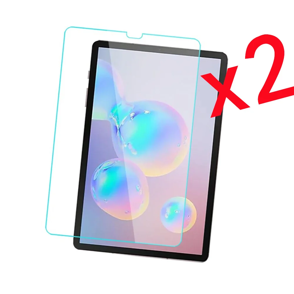 

2Pcs Tablet Tempered Glass Screen Protector Cover for Samsung Galaxy Tab S6 T860 T865 HD Full Coverage Protective Film