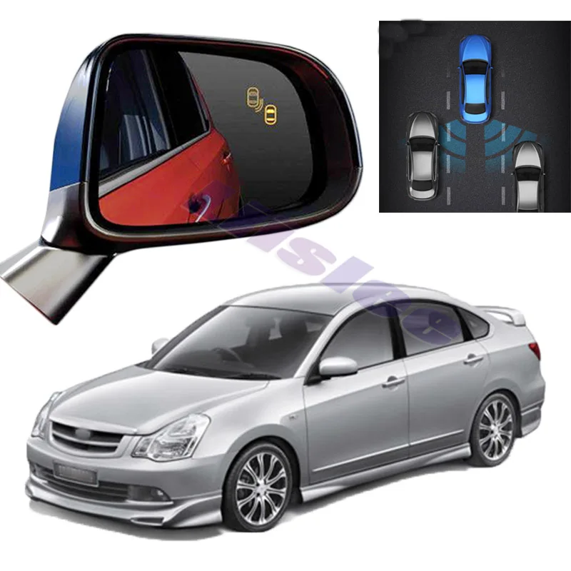 Автомобильный BSM BSD BSA радар Предупреждение безопасность вождения зеркало