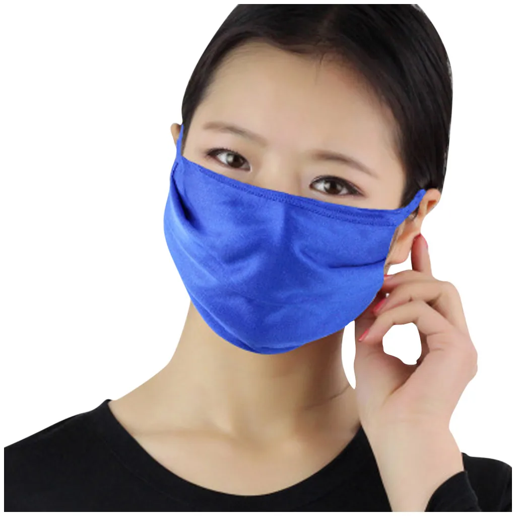 

3pcs Silk Reusable Mask FOR Women Filter PM2.5 Air Filtration Mask face maskswashable reusable masque de protection lavable A50