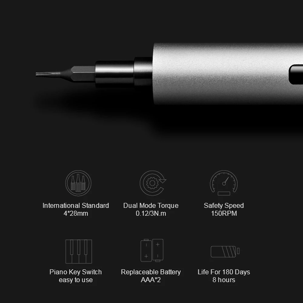 Xiaomi Wowstick попробуйте 20 бит электрическая отвертка DIY Инструменты для ремонта дома основные наборы алюминиевый корпус
