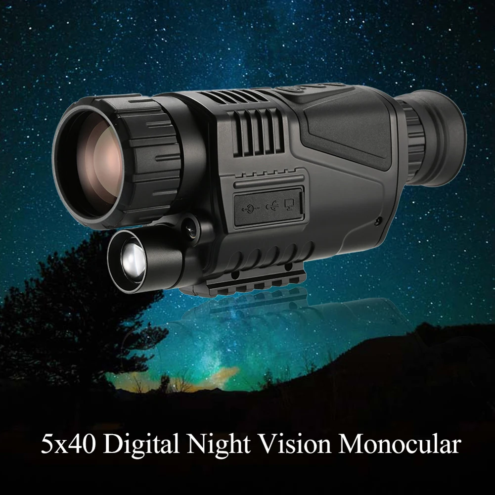 

NV-300 Инфракрасный цифровой Монокуляр ночного видения 200 м расстояние просмотра 8X зум ночное видение цифровые телескопы фото-и видеосъемка
