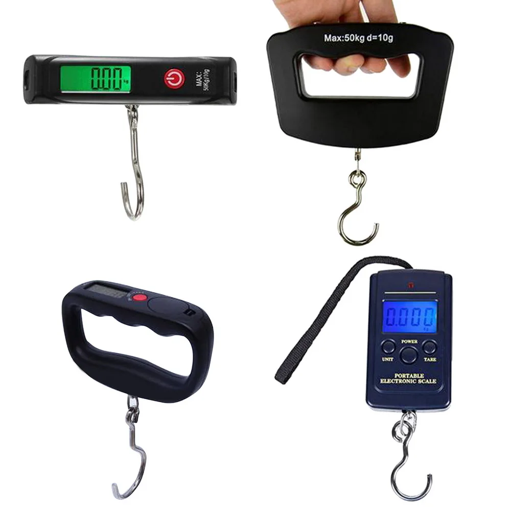 Портативные мини электронные цифровые весы подвесные крючки для рыбы карманные