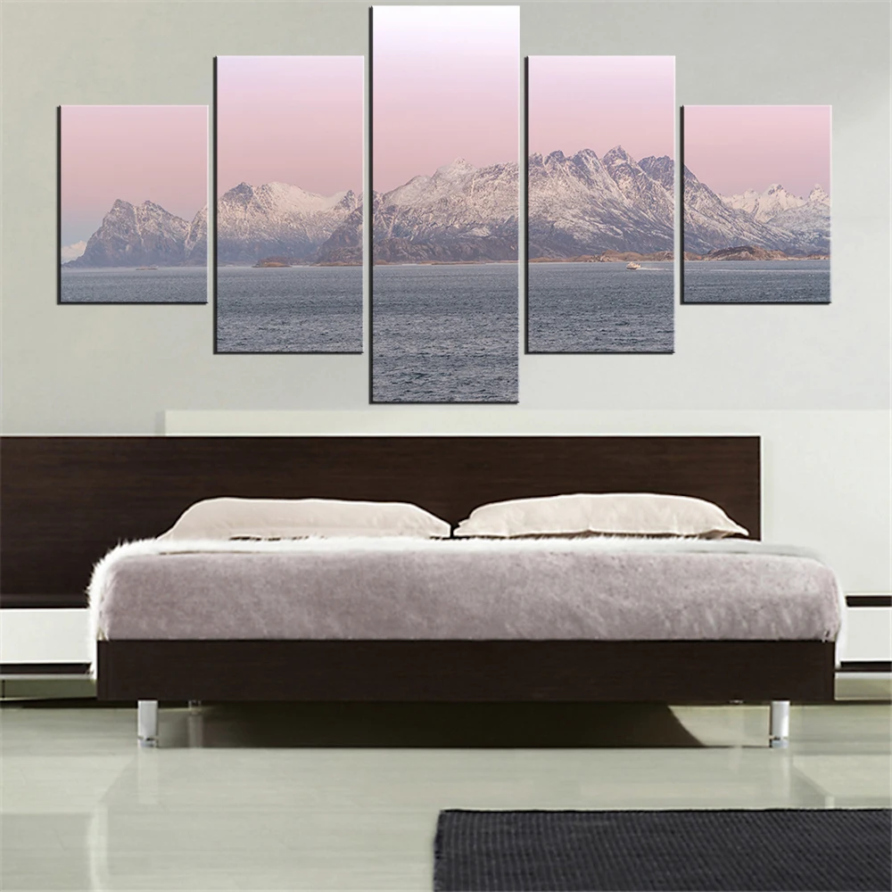 5 шт. в наборе современный холст Норвегия 2071398 настенная живопись картина для