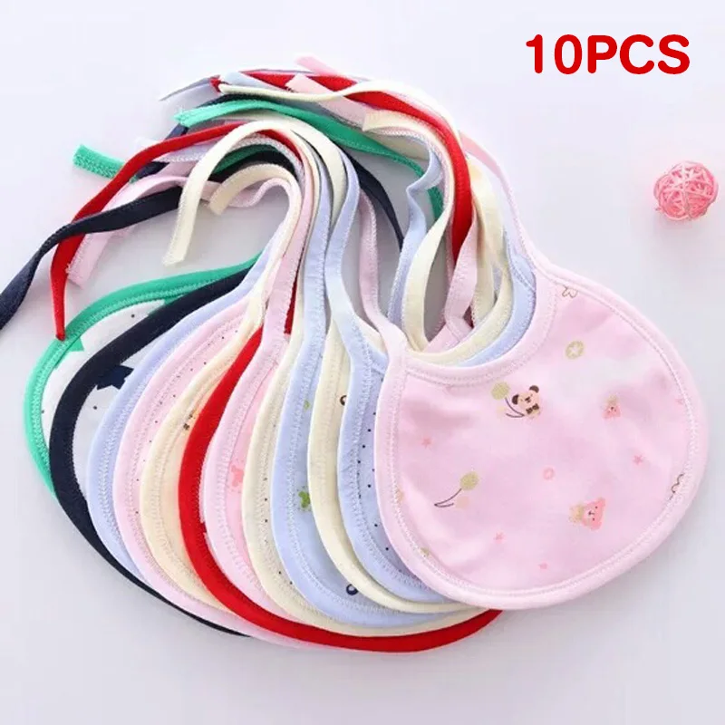 Детские нагрудники из хлопка 10 шт. детские для кормления детская одежда отрыжки