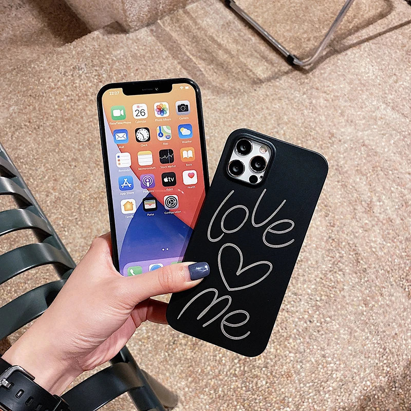 

Luxury Fashion Pattern Phone Case For Iphone 12 Mini 11 Pro Xs Max X Xr Se 2020 7 8 6s 6 Plus Matte Ultra Thin PP Back Cover 0.3
