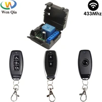 electronic lock switch 12v 10a wireless remote control switch relay module 433mhz rf transmitter key fob for smart home led diy