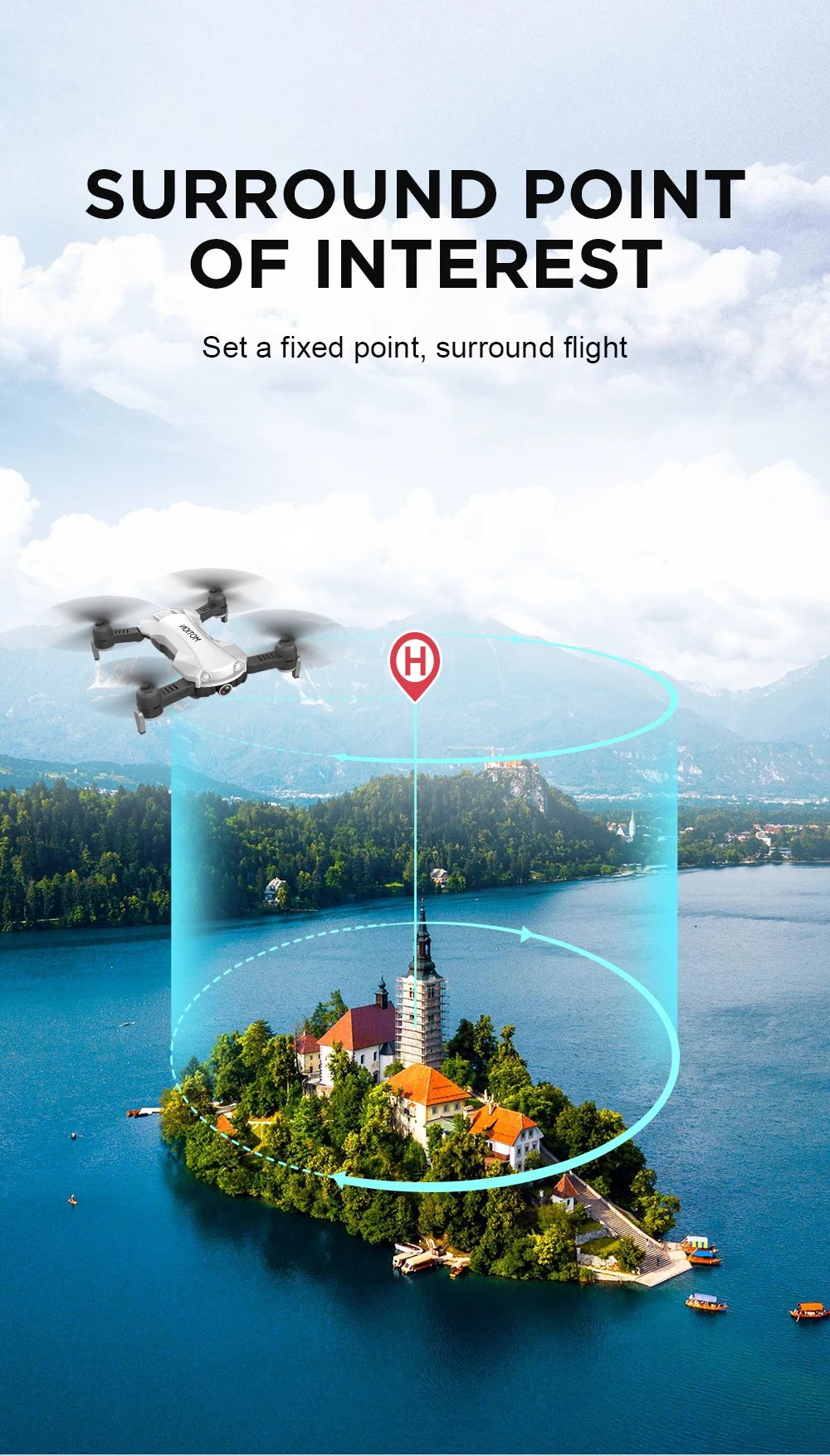 HYR10 Дрон GPS 5G WiFi Регулируемая 2K камера селфи-Квадрокоптер RC более низкая мощность возврат Безголовый режим FPV Дроны с камерой HD