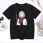 Лидер продаж 2021, футболка с японским аниме Токийский призрак, мужские футболки, повседневные Модные Винтажные футболки в стиле Харадзюку