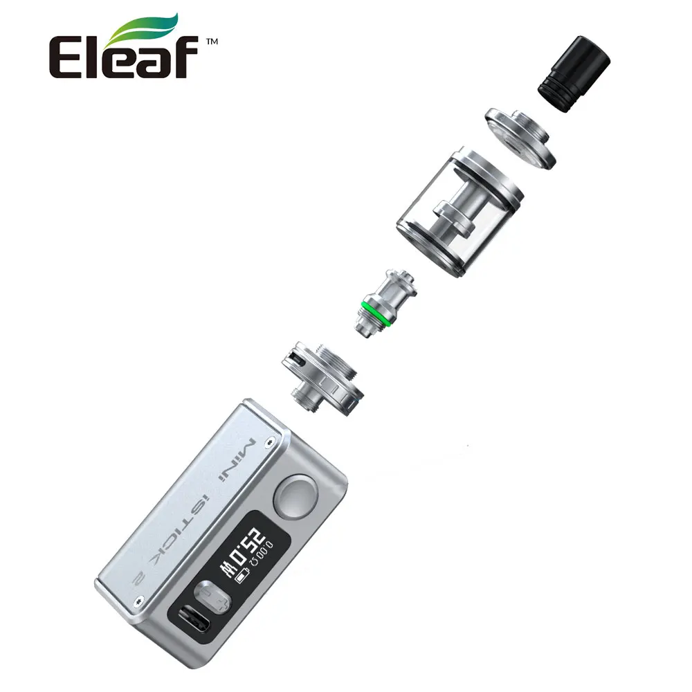 Оригинальный набор Eleaf Mini iStick 2 5 мл GS Air 4 Tank GS-A/GS Coil 25 Вт встроенный аккумулятор 1050