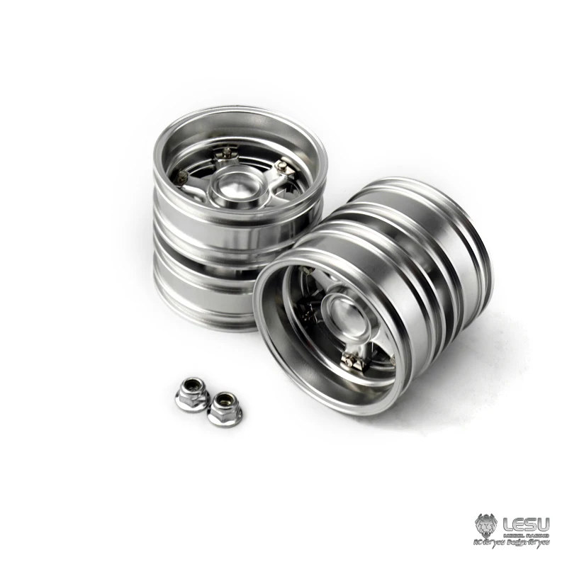 Metal LESU Rear Wheel Hub for 1/14 Dumper TAMIYA Model RC Tractor Truck DIY | Trucks