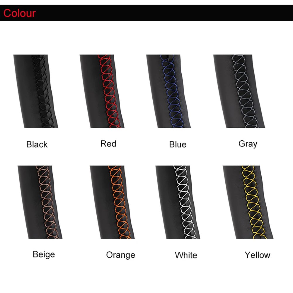 Чехол рулевого колеса автомобиля волоконная кожа для Land Rover Freelander 2 2007