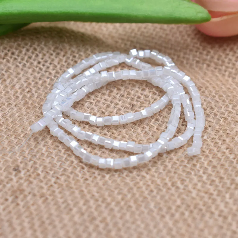 24 195pcs Горячие Красочные 2 мм 200 шт разделители Подвески со стразами конфеты найти квадратные стеклянные бусины для самостоятельного изготовления ювелирных изделий Аксессуары - Цвет: 24 195pcs