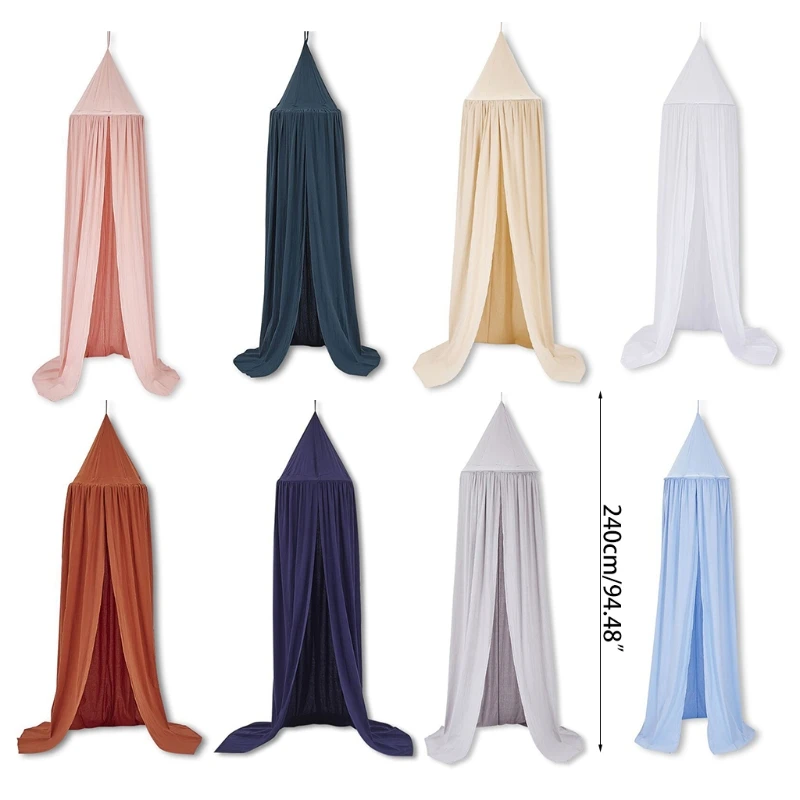 

Baby Canopy Mosquito Net Hanging Kids Baby Bedding Dome Bed Cotton Bedcover Baby Bed Curtain Crib Netting Mosquito Net