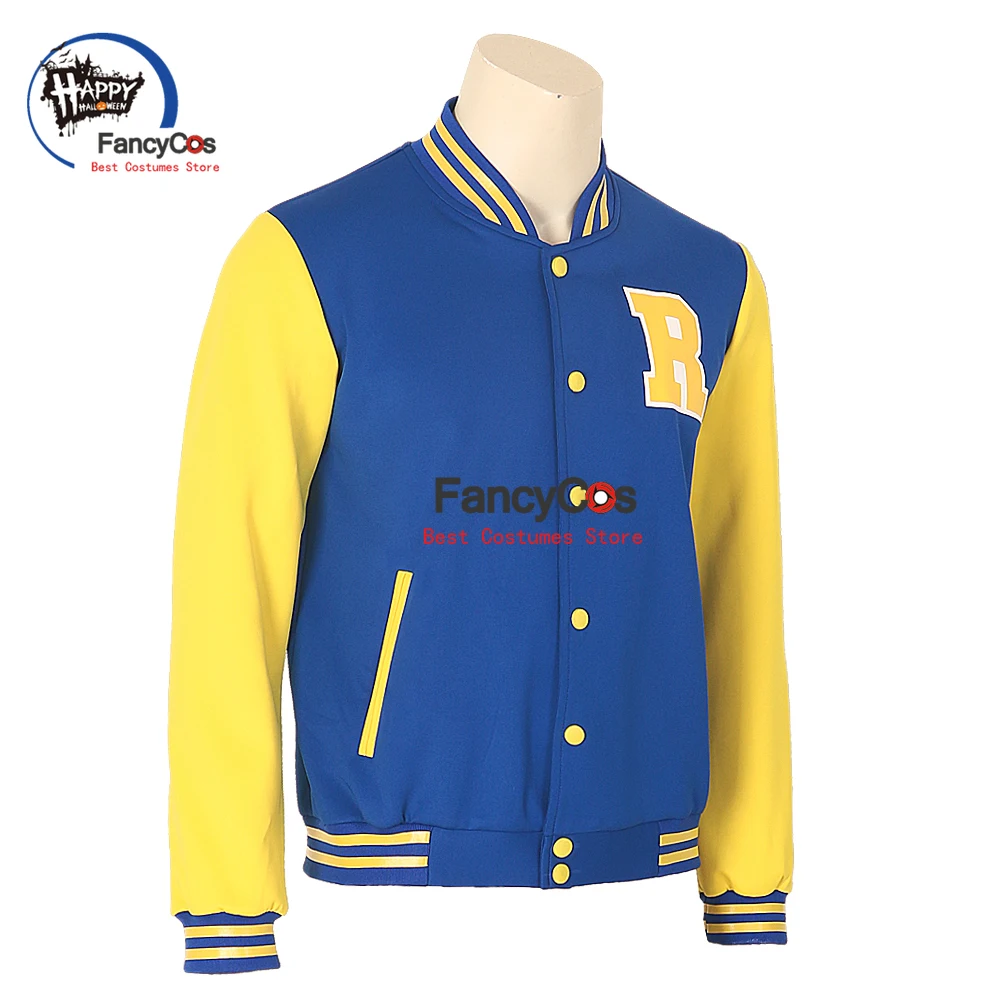 Куртка-бомбер Archie Andrews ривердейл летняя синяя куртка с капюшоном свитер для