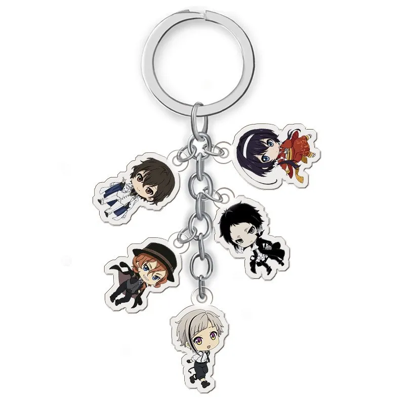 Аниме Bungou бродячие собаки маленькие брелоки мультяшная фигурка акриловая Бунго