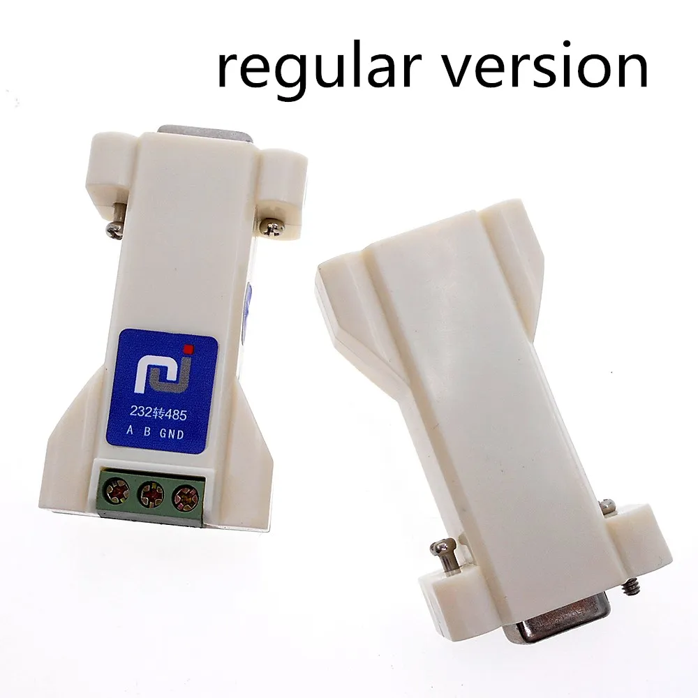 regular version RS232 RS485 до 232 коммуникационный модуль пассивный двунаправленный преобразователь промышленного класса последовательная линия оборудование адаптер - Цвет: regular version