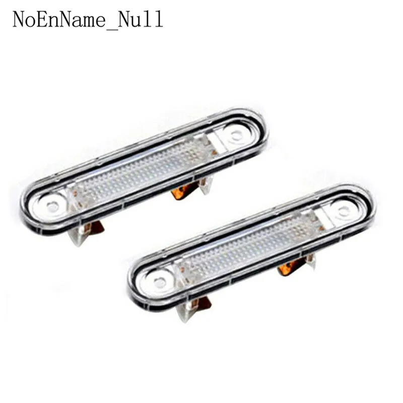 Белый светодиодный светильник для номерного знака подходит моделей W124 W201/202 2