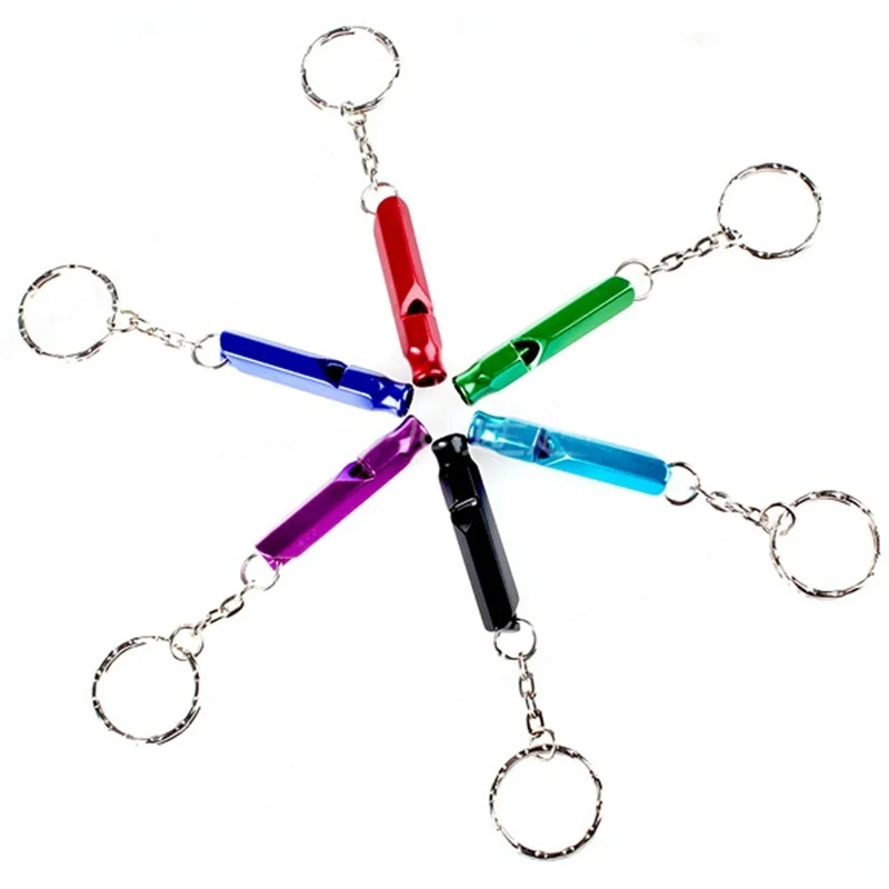 

Loud Sound Portable Sports Competition Outdoor Survival Anti Rust Training Aluminum Alloy Emergency Practical Whistle