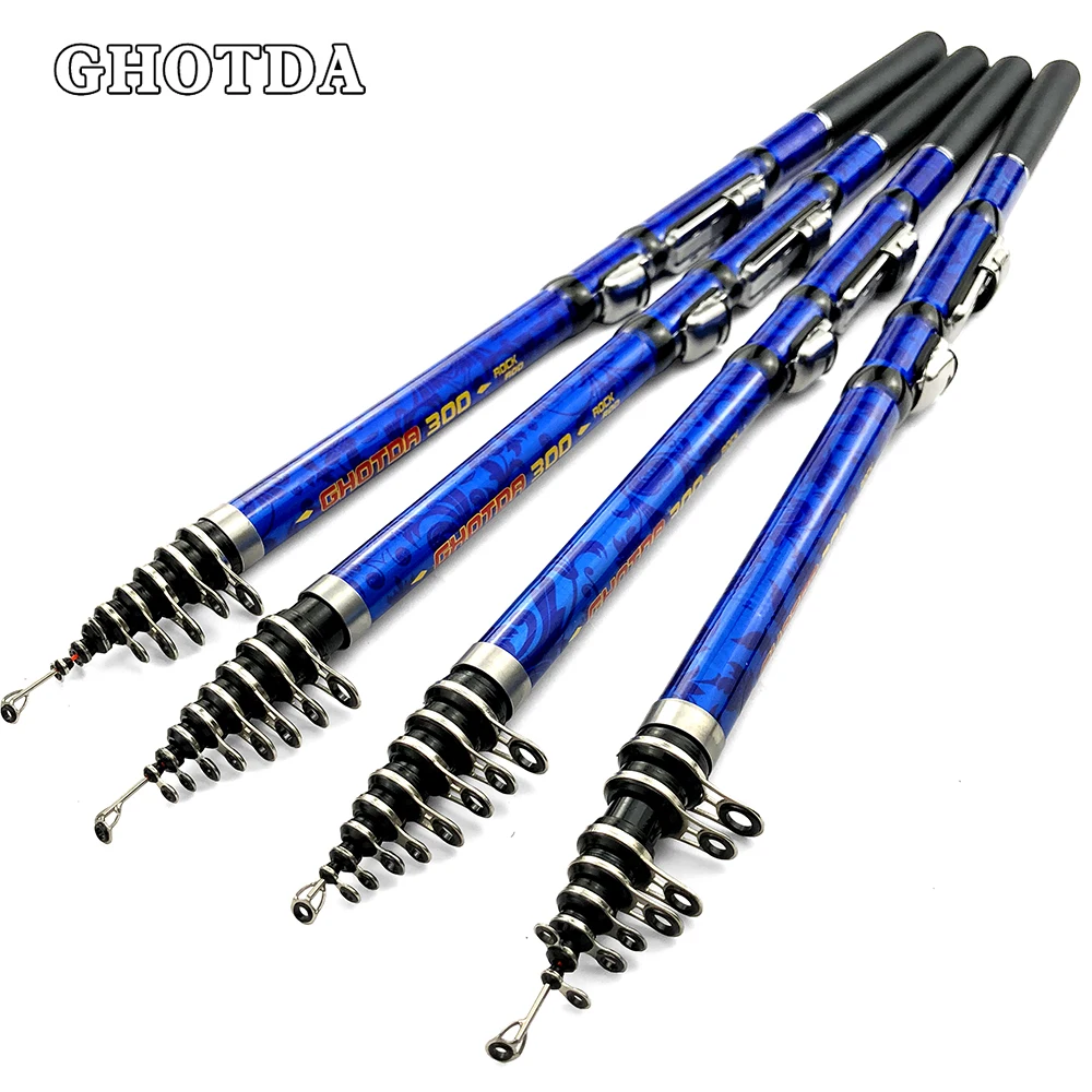 

Телескопическая мини-удочка из углеродного волокна, 1,5/1,8/2,1/2,4/2,7/3,0 м