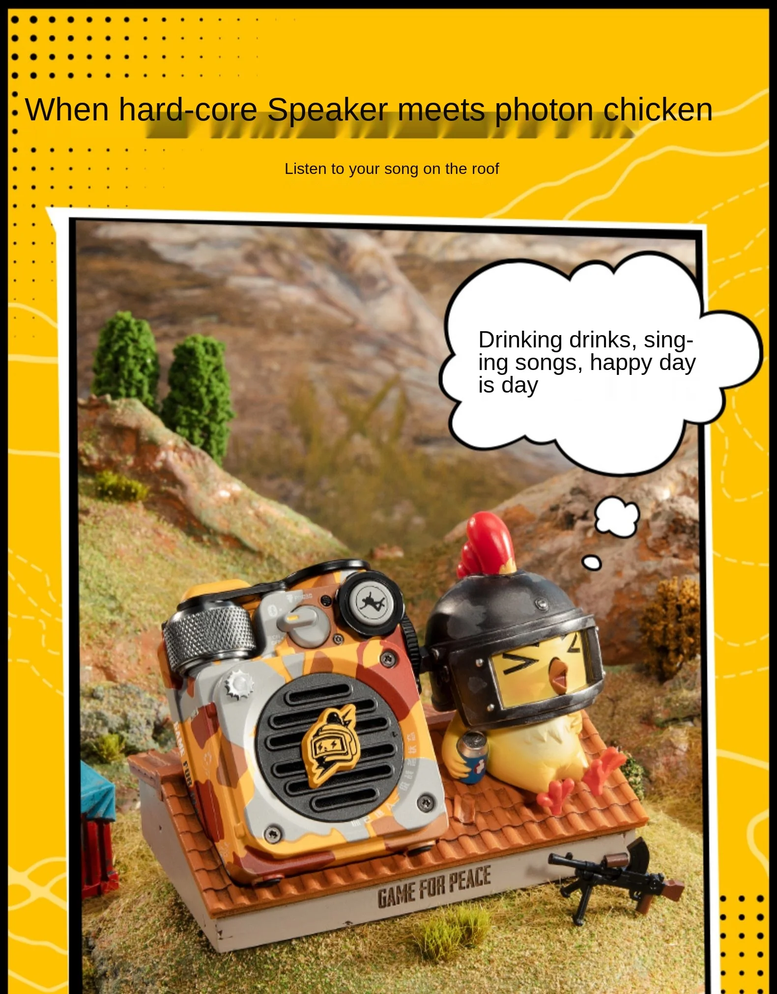 Подарочная плоская колба радиоприемник для кошек и короля дикая мини-Колонка