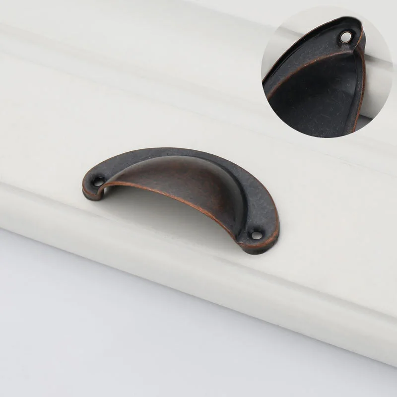 6/12 шт чашки в виде раковины ручка ящика рука об руку подстаканник мусорный бак