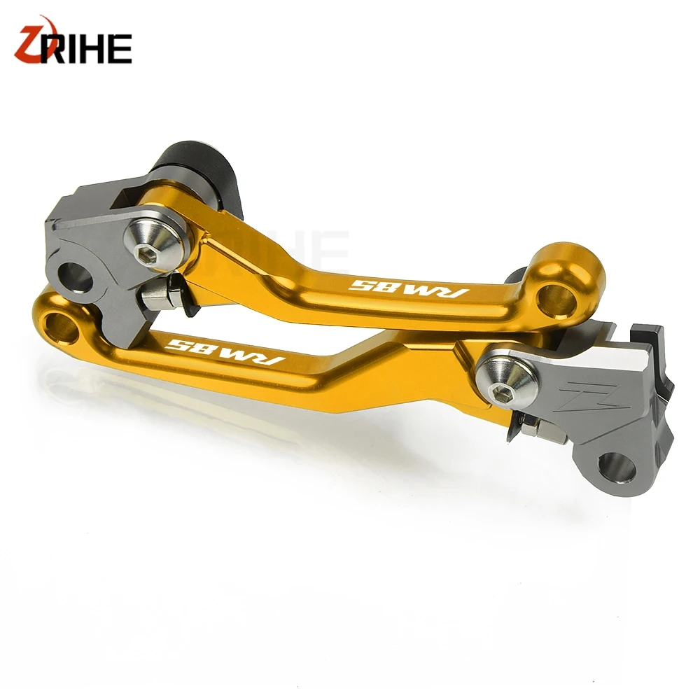 Байк для мотокросса мотоциклетные Поворотные Рычаги сцепления печать SUZUKI RM85 RM 85