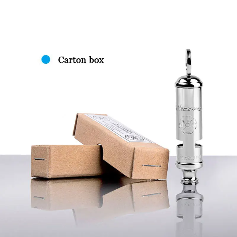 

ACME peace whistle 15 silver British origin commemorative metal whistle double cavity pronunciation poppy carving craft whistle