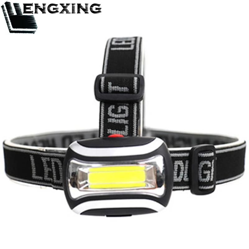 Мини 40 г COB светодиодный налобный фонарь 3 режима Водонепроницаемый головной
