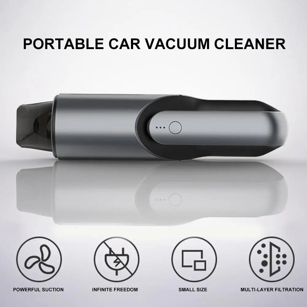 

Портативный автомобильный мини-пылесос ручной перезаряжаемый мощный пылесос для влажной/сухой уборки