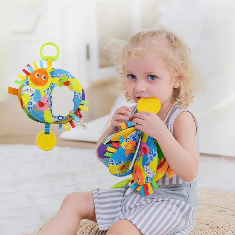 

Baby Educational Toys Cloth Book Rustling Coloring Early Learning Toys 0 12 24 Months for Children Toddler Toys Hanging Baby