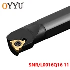 Oyu токарный держатель инструмента SNR0016Q16 SNR0016Q11 SNL0016Q16 SNR 0016 SNL токарный станок с хвостовиком 16ER 16IR 11IR вставки