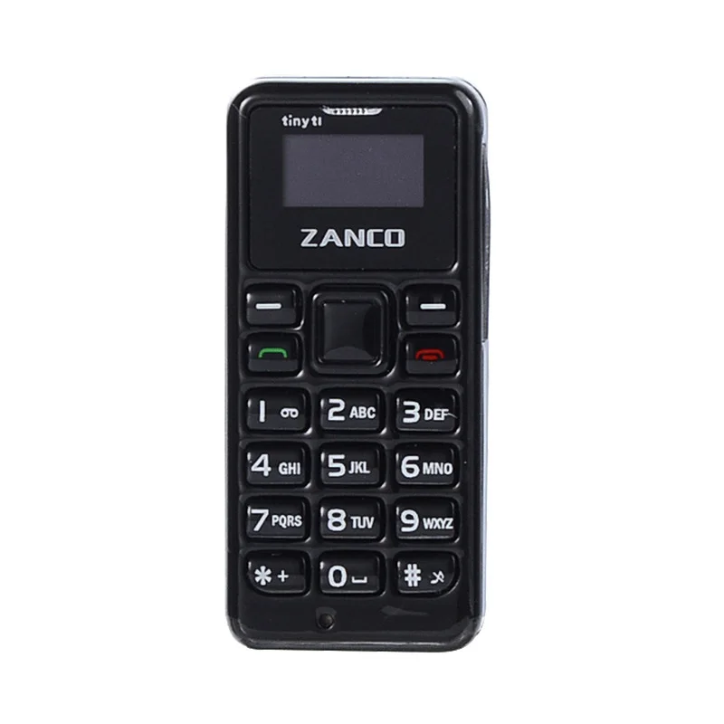 ZANCO Tiny T1 самый маленький в мире мобильный телефон разблокированный основной мини мобильный телефон для пожилых людей и детей портативный