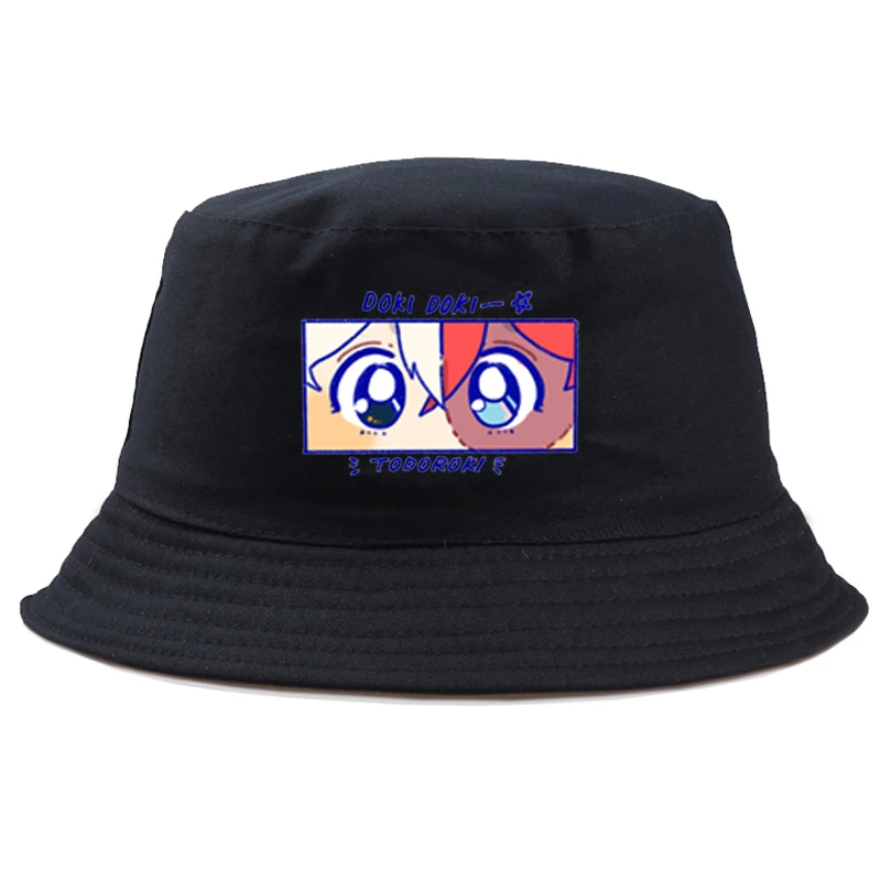 

Outdoor Shoto Todoroki Anime Baseball Cap Fisherman Hat Duck Hat Print Sun Hat Sport Bucket Hats Summer Panama Men Women Caps