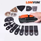 Многофункциональный Реноватор LOMVUM, электрический триммер, пила, Осциллирующий Инструмент, деревообрабатывающий резак, полировка, 300 Вт, мультимастер