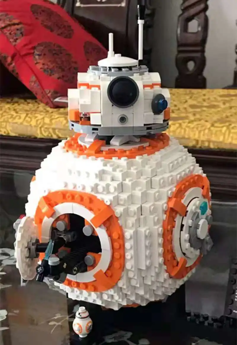 Новинка 1238 шт. конструктор &quotЗвездные войны&quot bb8 technic Robot fit фигурки модель