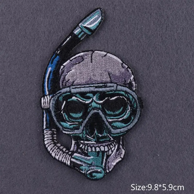 NiceDIY Pro/модные крутые панковские нашивки в стиле рок с животными для одежды