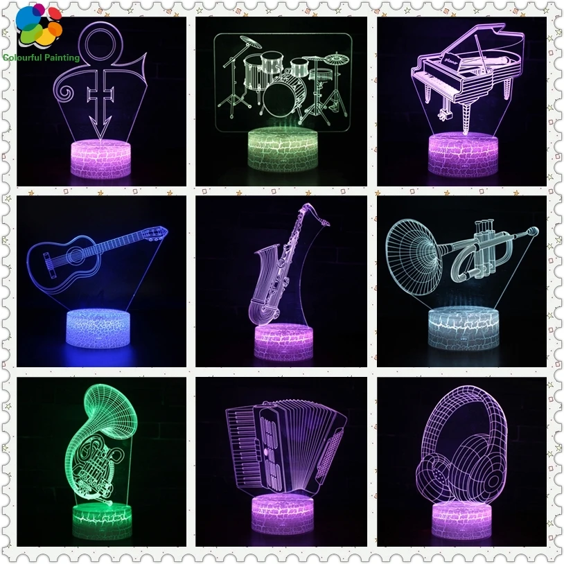 Пульт дистанционного управления Музыка Майкл Джексон Подарок 3D свет