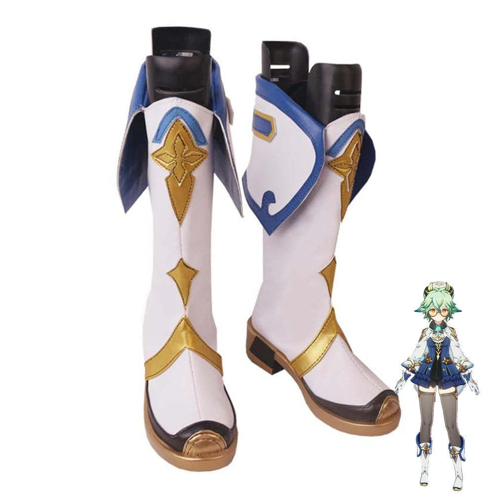 

Genshin Impact Sucrose Shoes Cosplay Women Boots