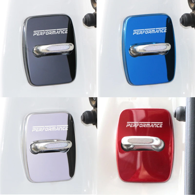 4 шт. автомобильный Стайлинг Автомобильная Защита Новый чехол для дверного замка