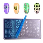 6*12 см шаблон штампа из нержавеющей стали для ногтевого дизайна Beautybigbang пластины для стемпинга для ногтей игровой строительный блок с сердечком картинка-головоломка